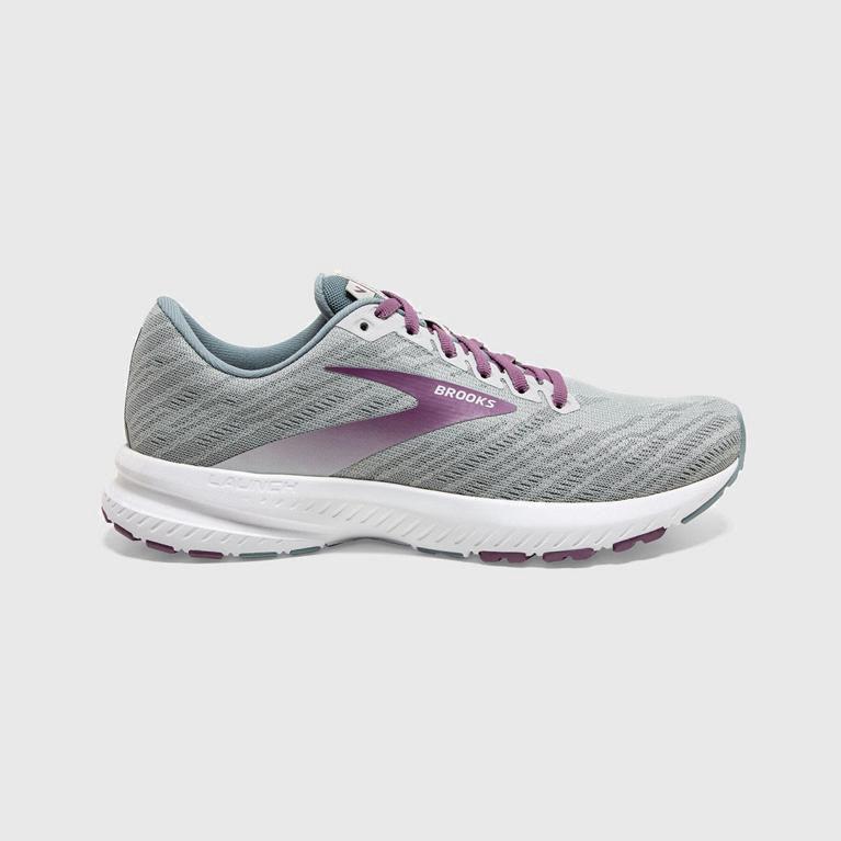 Brooks Launch 7 Israel - Women's Road Running Shoes - Grey (97825-OFKW)